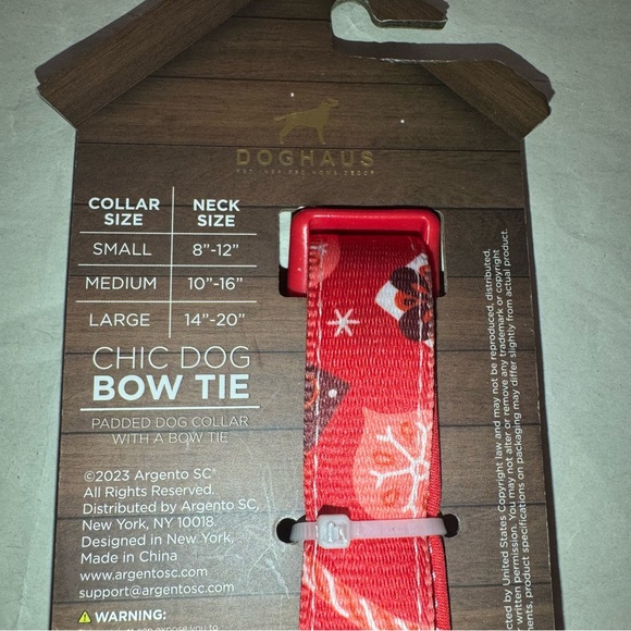 Dog bow tie collar - Picture 4 of 6